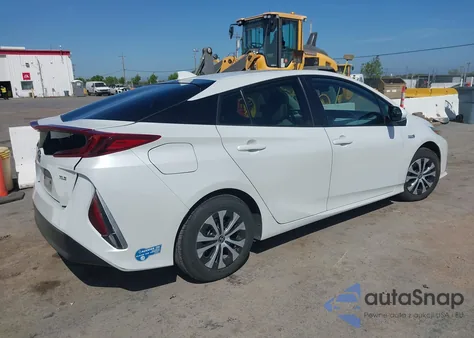 2021 Toyota Prius Prime Xle из США, поврежденный, VIN JTDKAMFP2M3177459